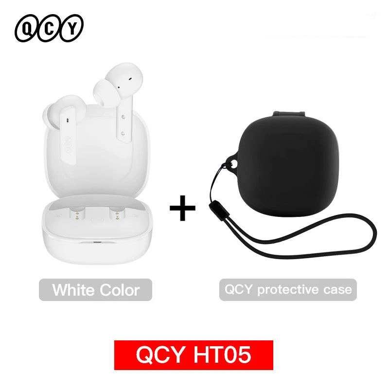 QCY HT05 Active Noise Cancellation Wireless Bluetooth Earbuds