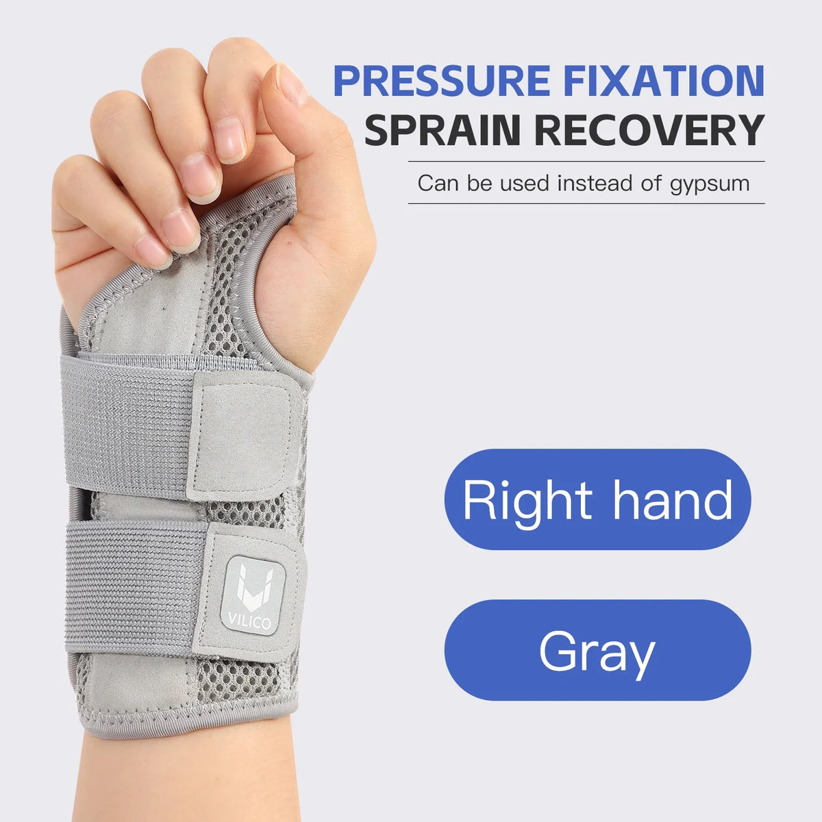 Ergonomic Cotton Wrist Brace For Carpal Tunnel Pain Support