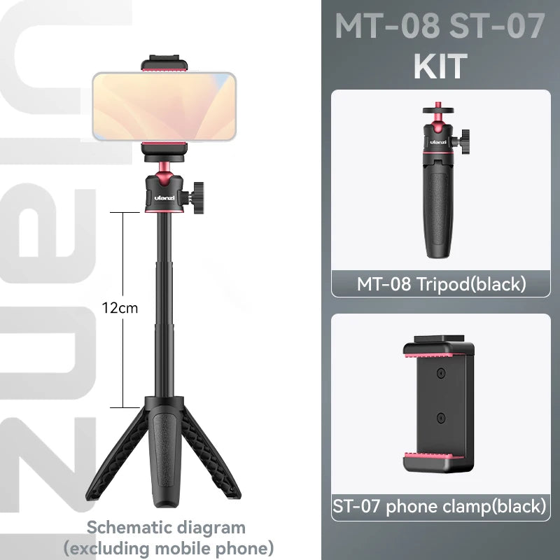 Ulanzi Foldable Mini Tripod Universal Camera And Phone Mount