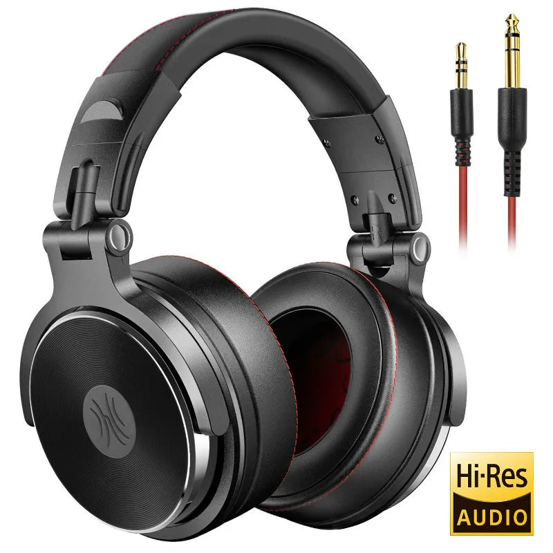 Oneodio Wired Over Ear Studio Monitor Headphones With Microphone