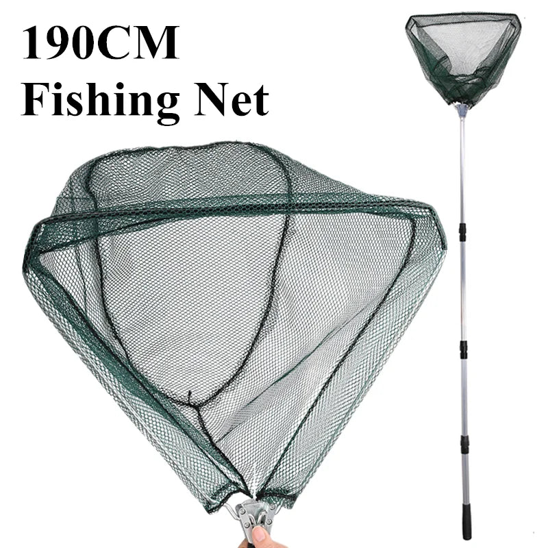 Folding Telescopic Landing Net For Fly Fishing