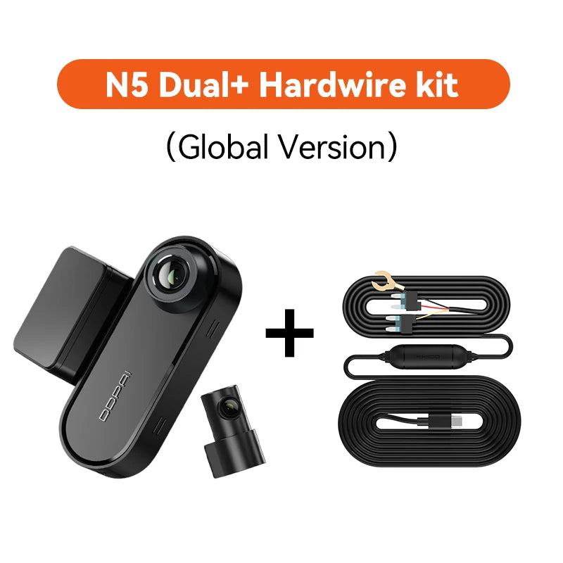 DDPAI 4K Ultra HD Dual Dash Camera With GPS Tracking