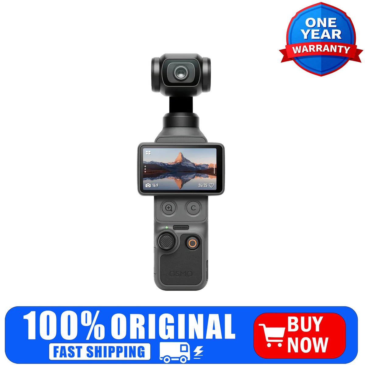 DJI Osmo Pocket 4 Gimbal Camera With Intelligent Video Tracking