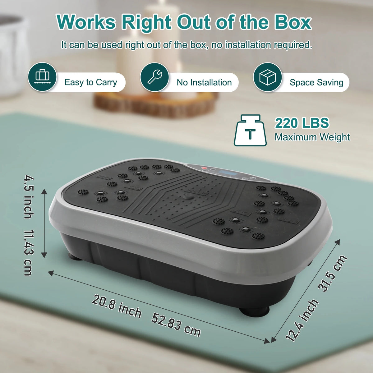 Vibration Plate Exercise Machine By Vendor For Home Fitness