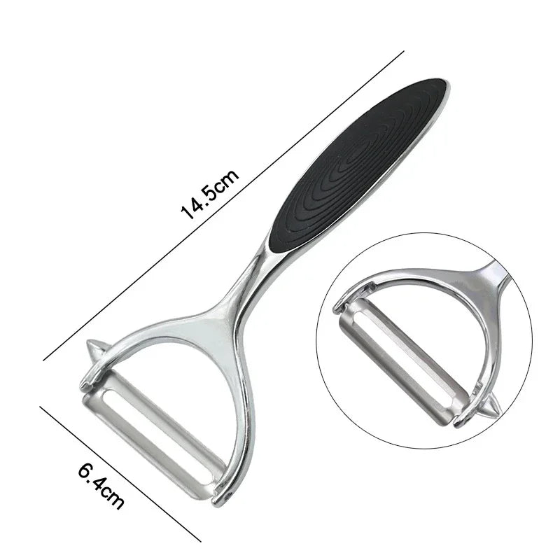 Multi-Function Stainless Steel Vegetable Peeler For Kitchen Cuisine