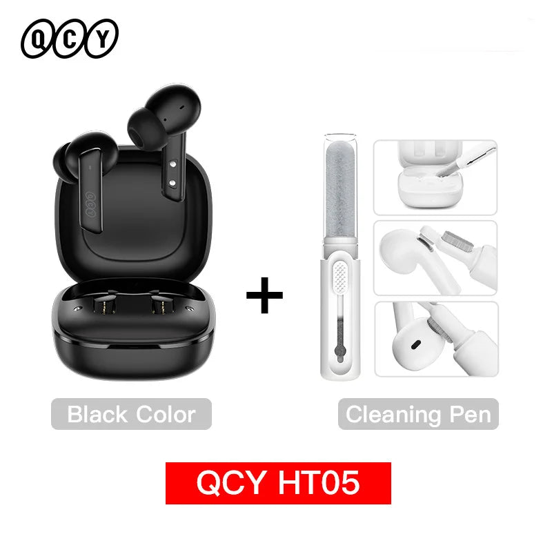 QCY HT05 Active Noise Cancellation Wireless Bluetooth Earbuds