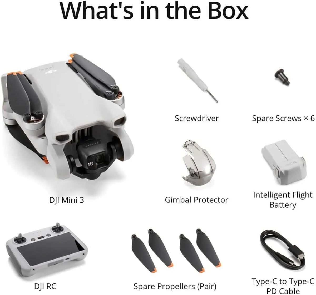 Refurbished DJI Mini 3 Drone With 4K Camera And Gimbal