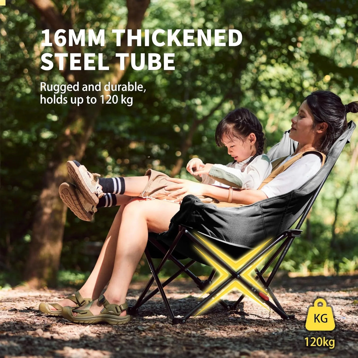 Naturehike Sea Star High Back Reclining Folding Camping Chair