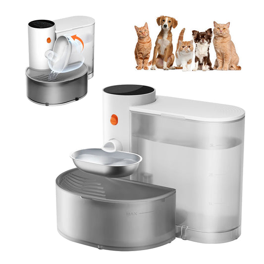 Petgravity Stainless Steel Intelligent Automatic Cat Water Dispenser