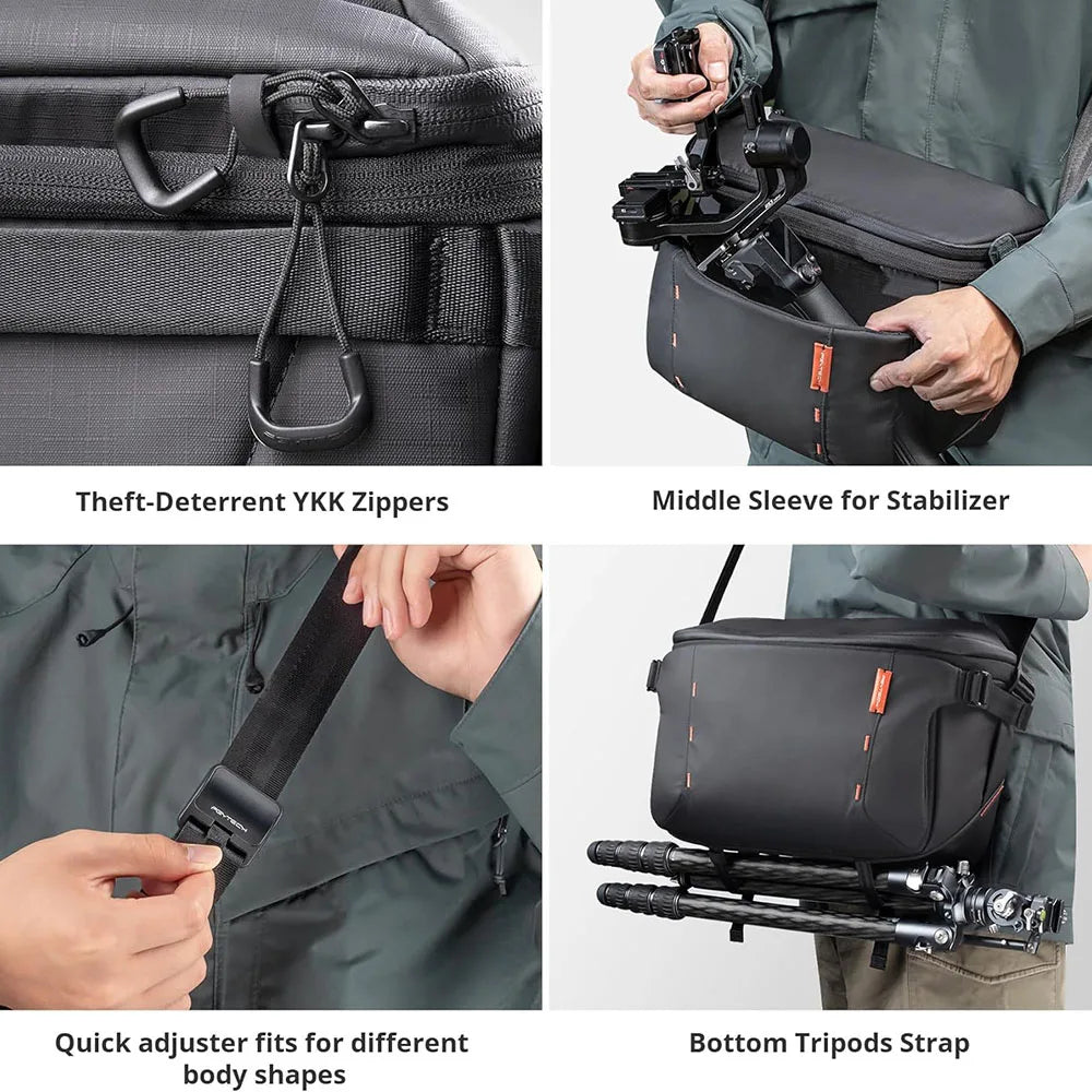 Pgytech OneMo Sling Camera Bag Crossbody Dslr Mirrorless Photography