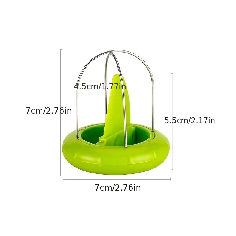 Stainless Steel Kiwi Cutter Peeler Slicer Kitchen Fruit Vegetable Tool