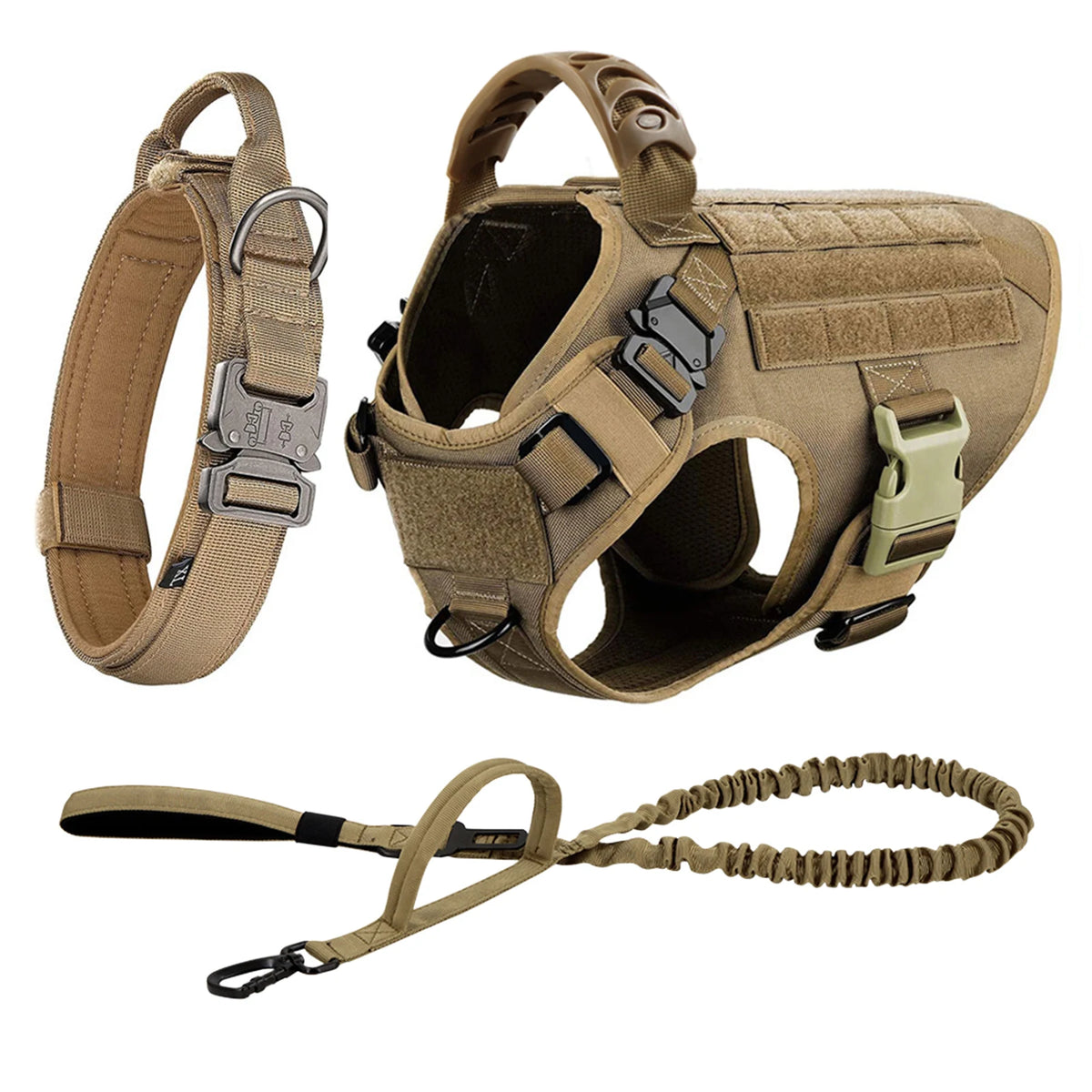 Large Dog Harness And Leash Set Training Vest