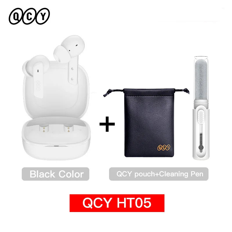 QCY HT05 Active Noise Cancellation Wireless Bluetooth Earbuds