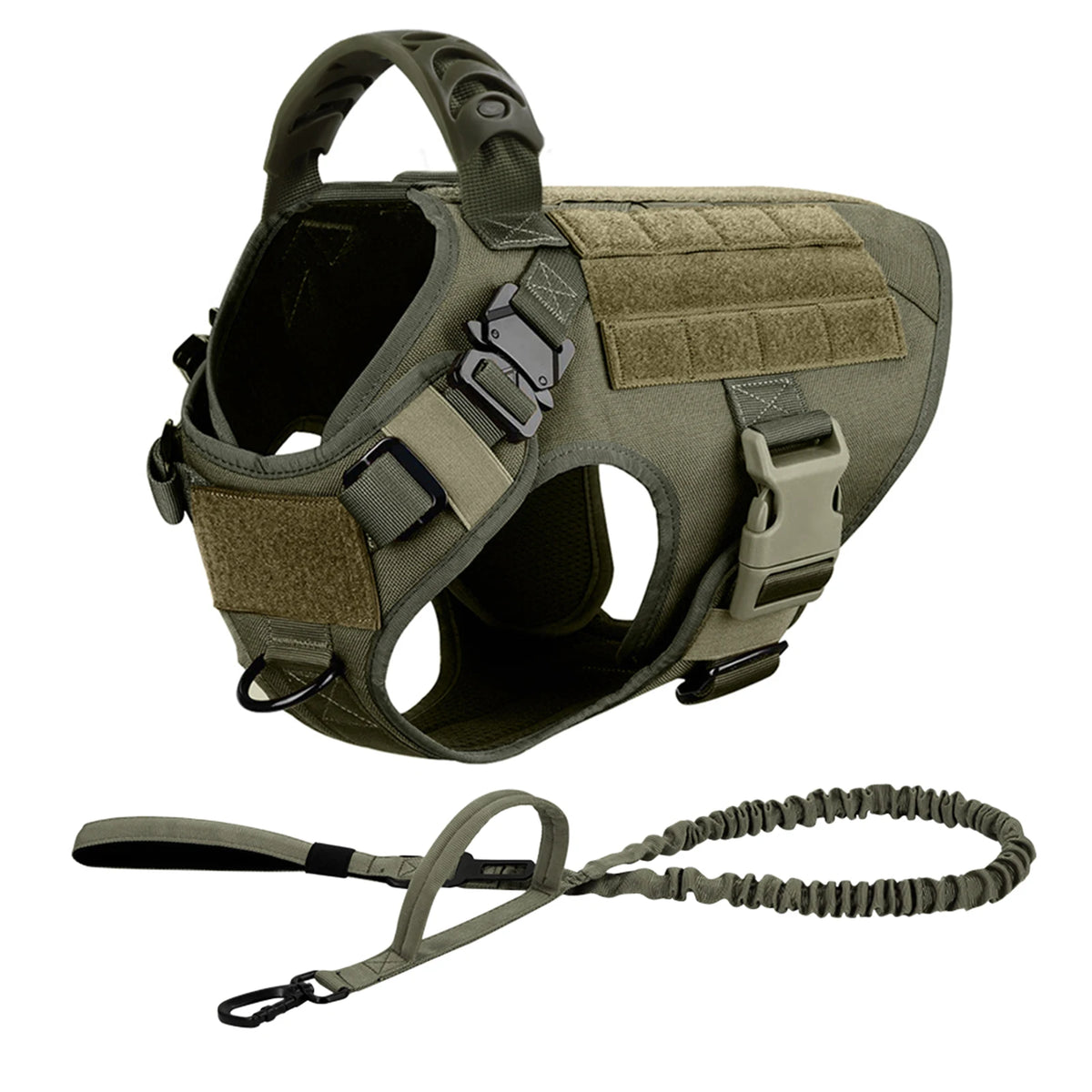 Large Dog Harness And Leash Set Training Vest