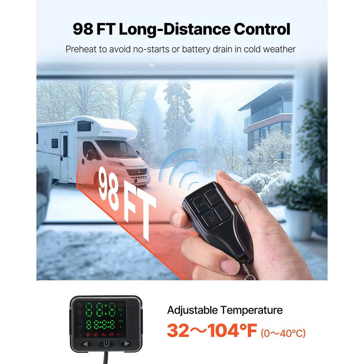 Succebuy Diesel Air Heater With Remote Control And LCD Display