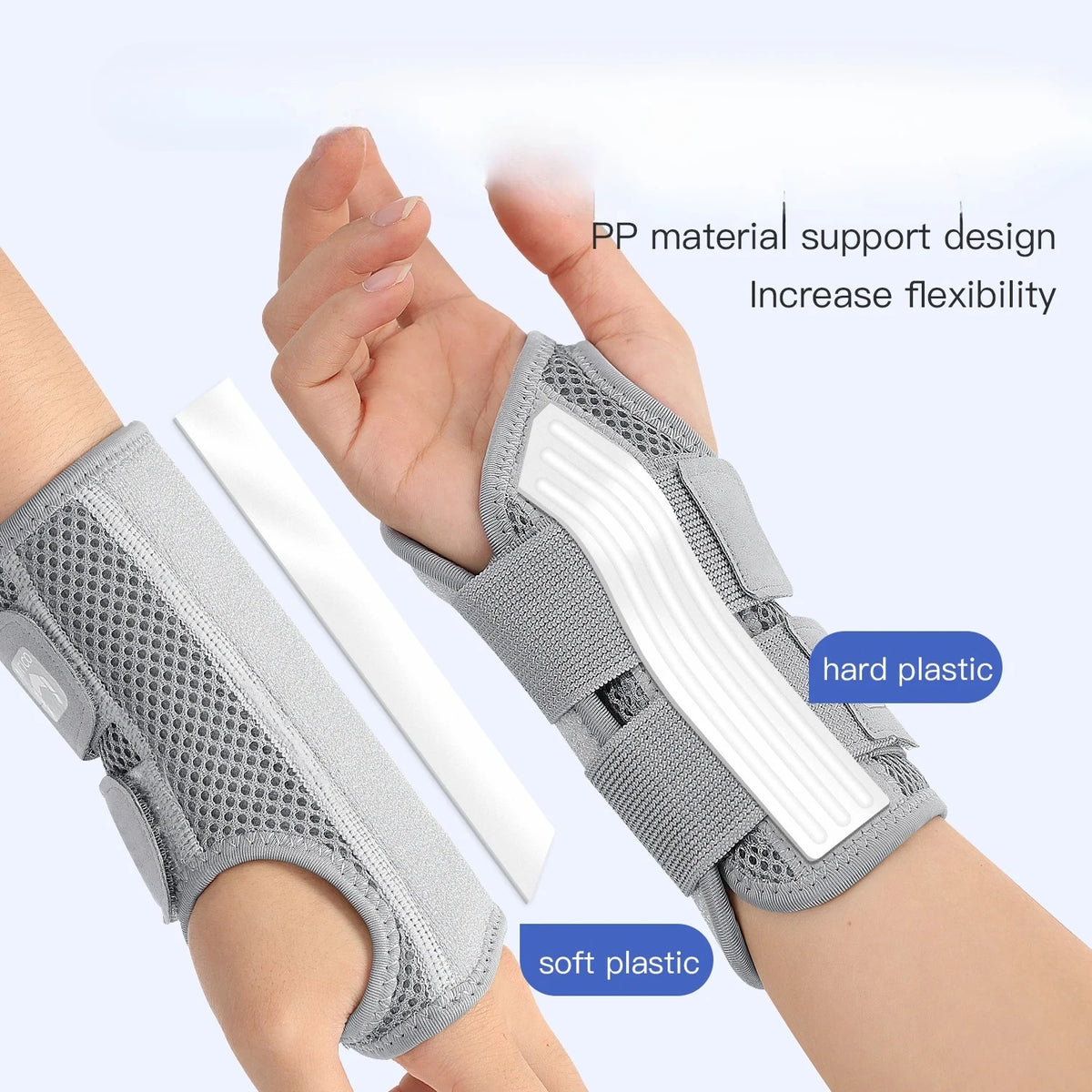 Ergonomic Cotton Wrist Brace For Carpal Tunnel Pain Support