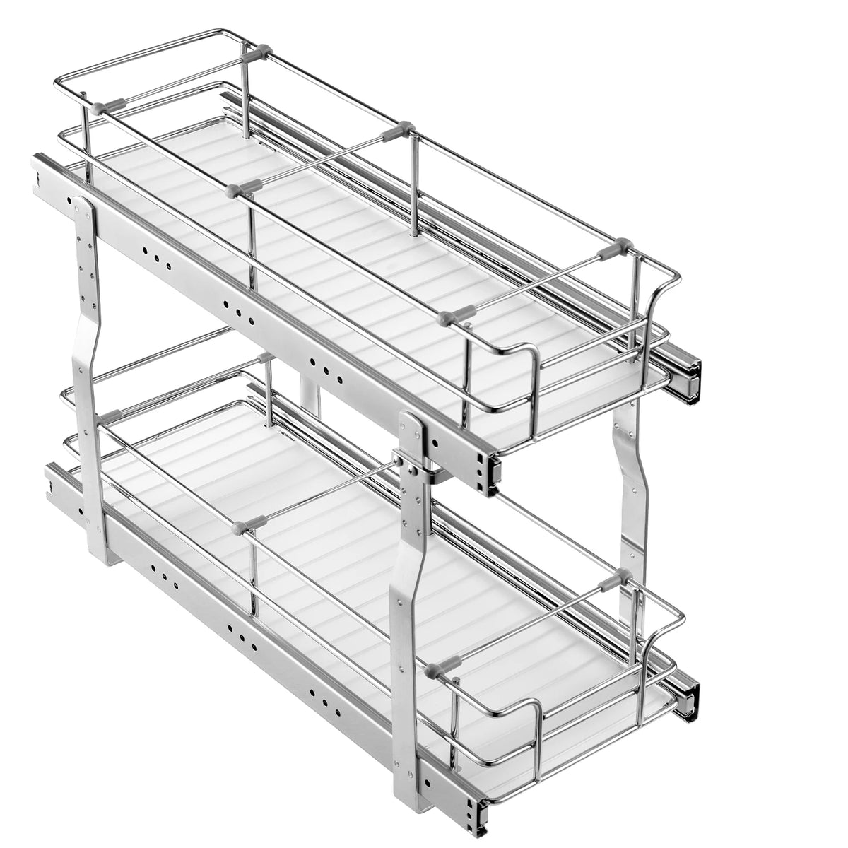 VEVOR Heavy Duty Chrome Plated Steel Pull Out Cabinet Organizer