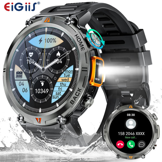 Eigiis 2025 Ke3 Bluetooth Calling Smartwatch Men
