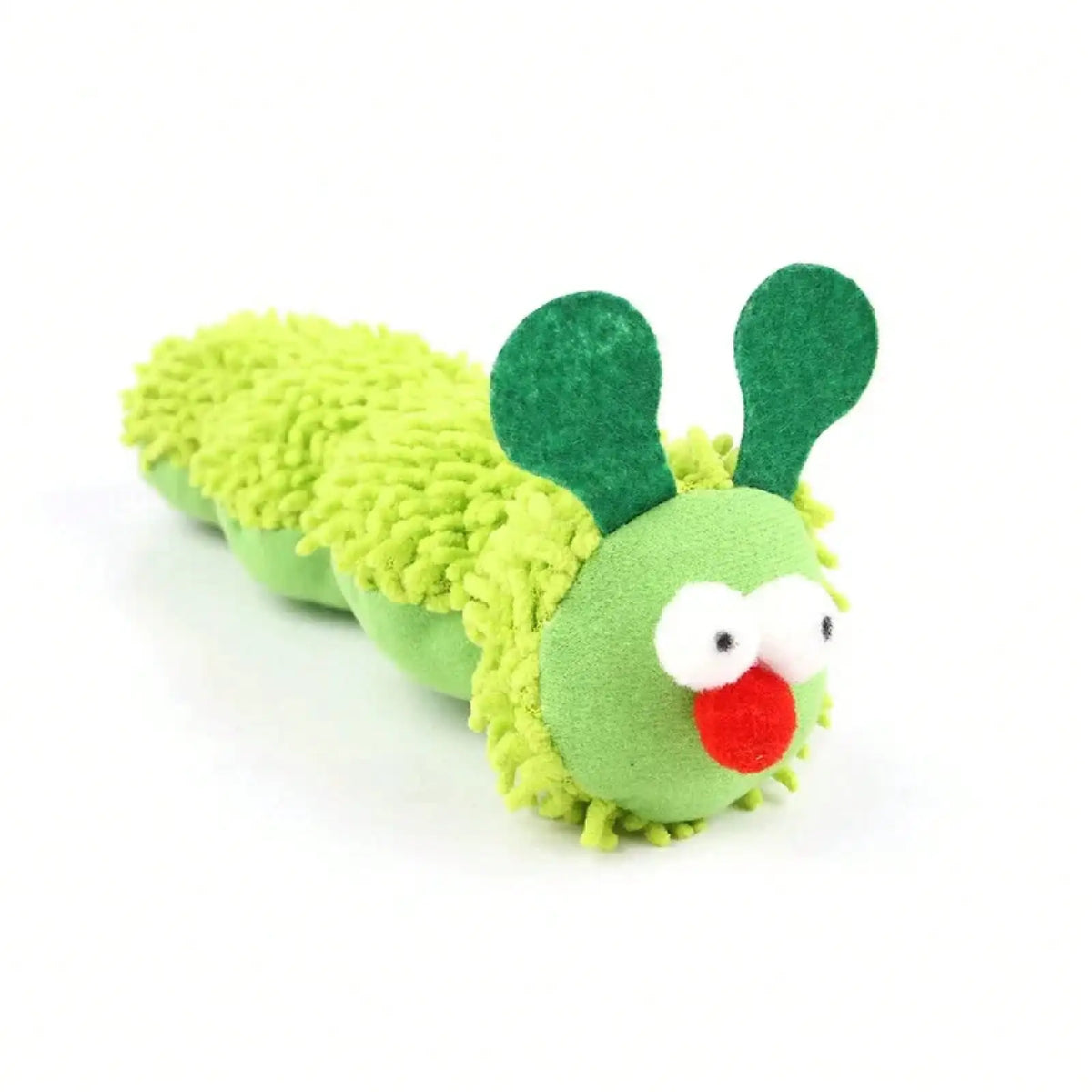 Cat Chew Toys Caterpillar Catnip Silvervine Molar Interactive Teeth Cleaning