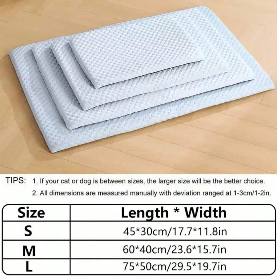 Sponge Cooling Cat Bed Thick Padding Breathable Nest