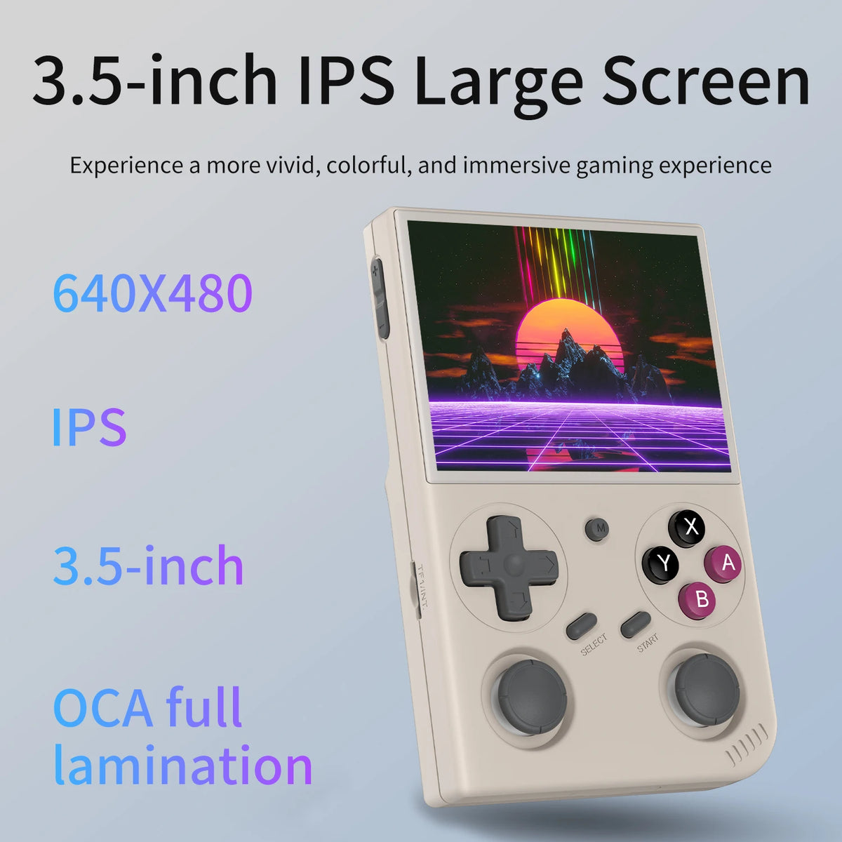 Batlexp G350 Handheld Retro Game Console Linux Dual Joystick Vibration