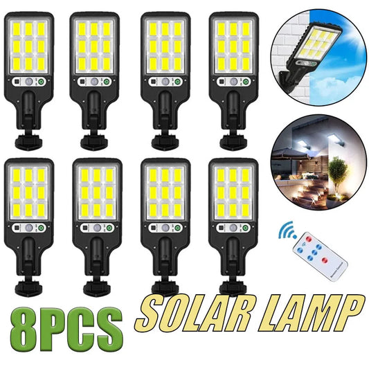 Outdoor Solar Garden Lights With Motion Sensor Waterproof