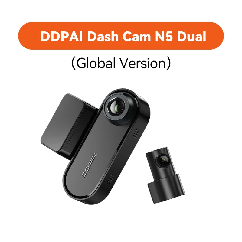 DDPAI 4K Ultra HD Dual Dash Camera With GPS Tracking