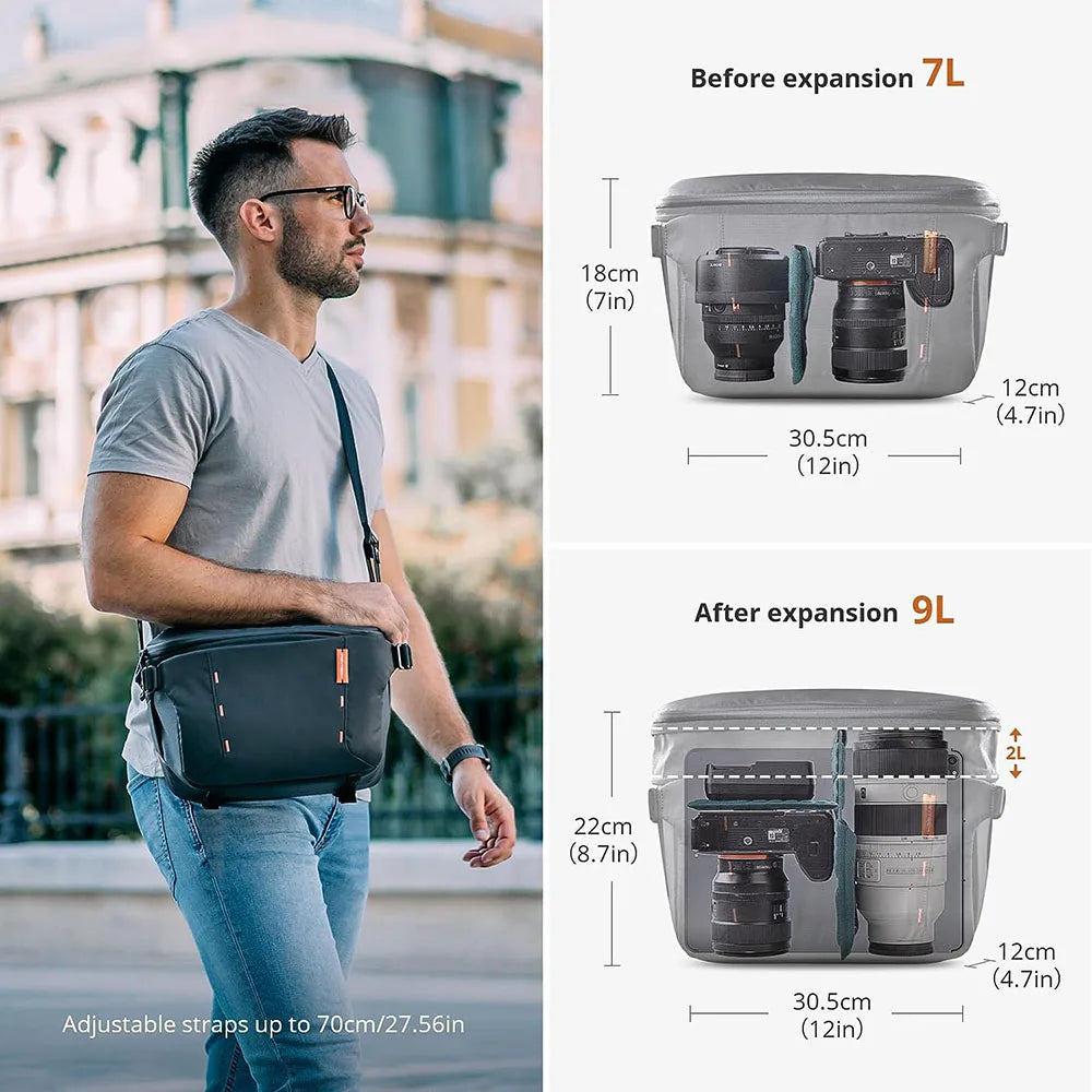 Pgytech OneMo Sling Camera Bag For DSLR Mirrorless Photography