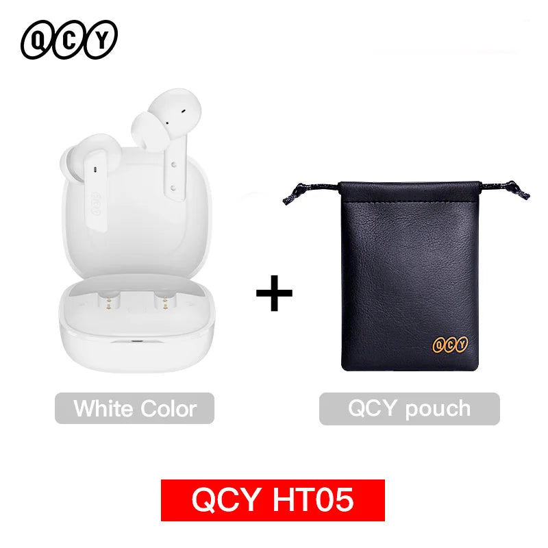 QCY HT05 Active Noise Cancellation Wireless Bluetooth Earbuds