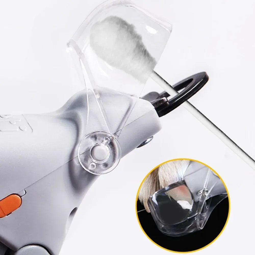 Professional Pet Metal Nail Clipper With Led Light