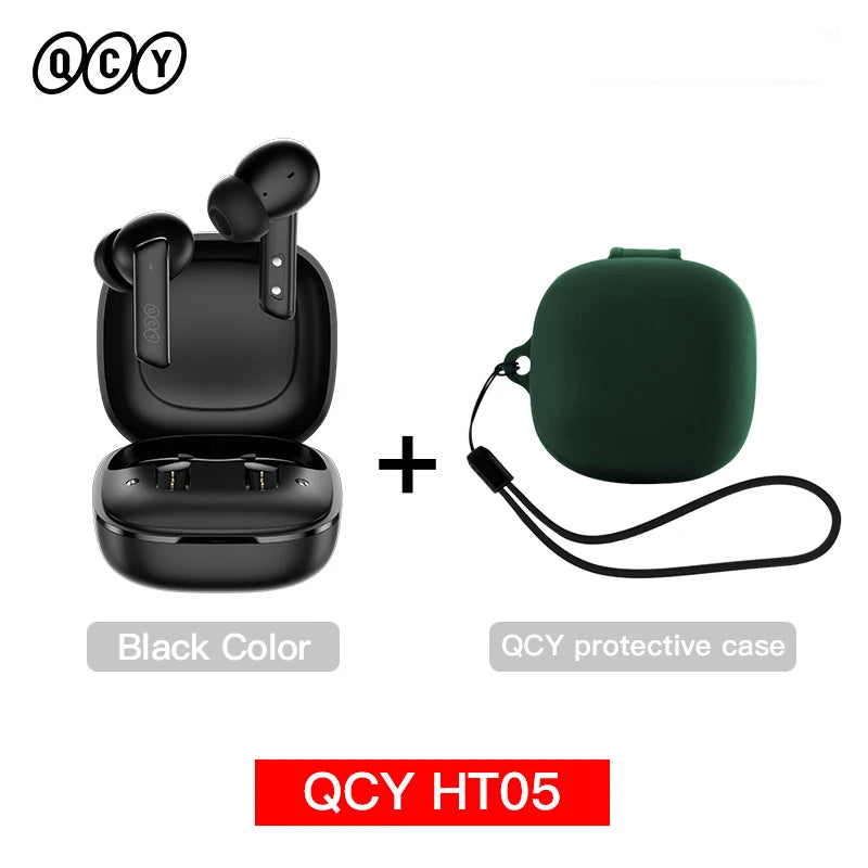 QCY HT05 Active Noise Cancellation Wireless Bluetooth Earbuds