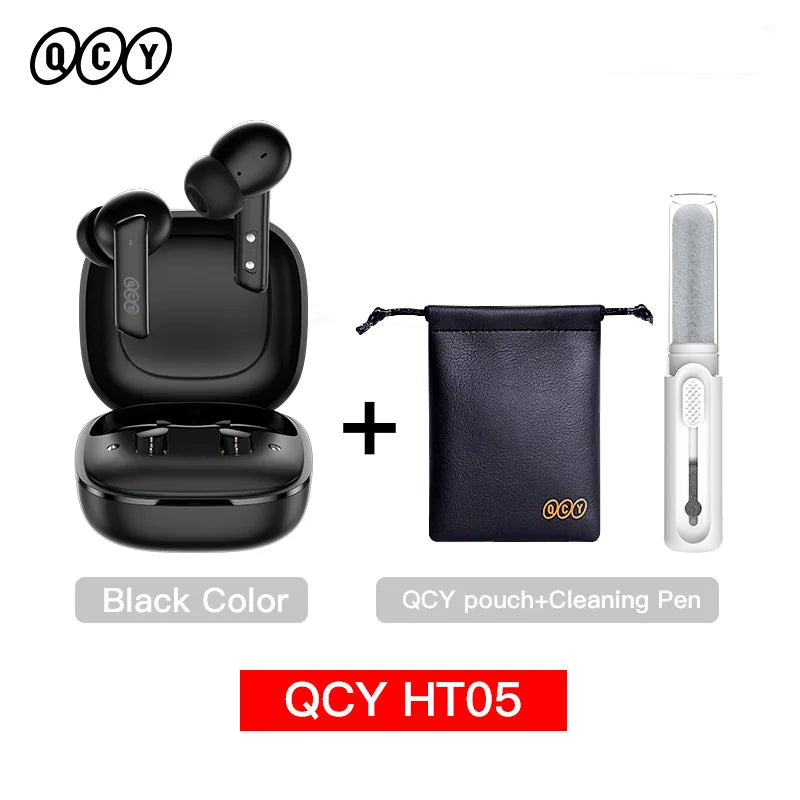 QCY HT05 Active Noise Cancellation Wireless Bluetooth Earbuds