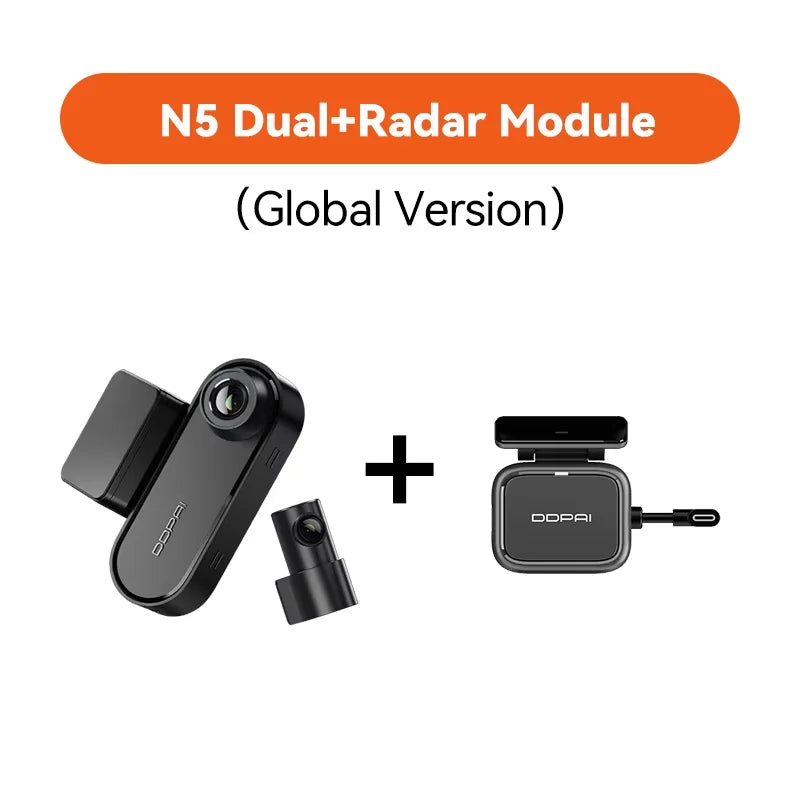 DDPAI 4K Ultra HD Dual Dash Camera With GPS Tracking