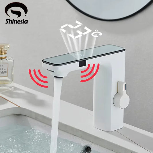 Seamless Shinesia Touch Control Digital LED Sink Faucet