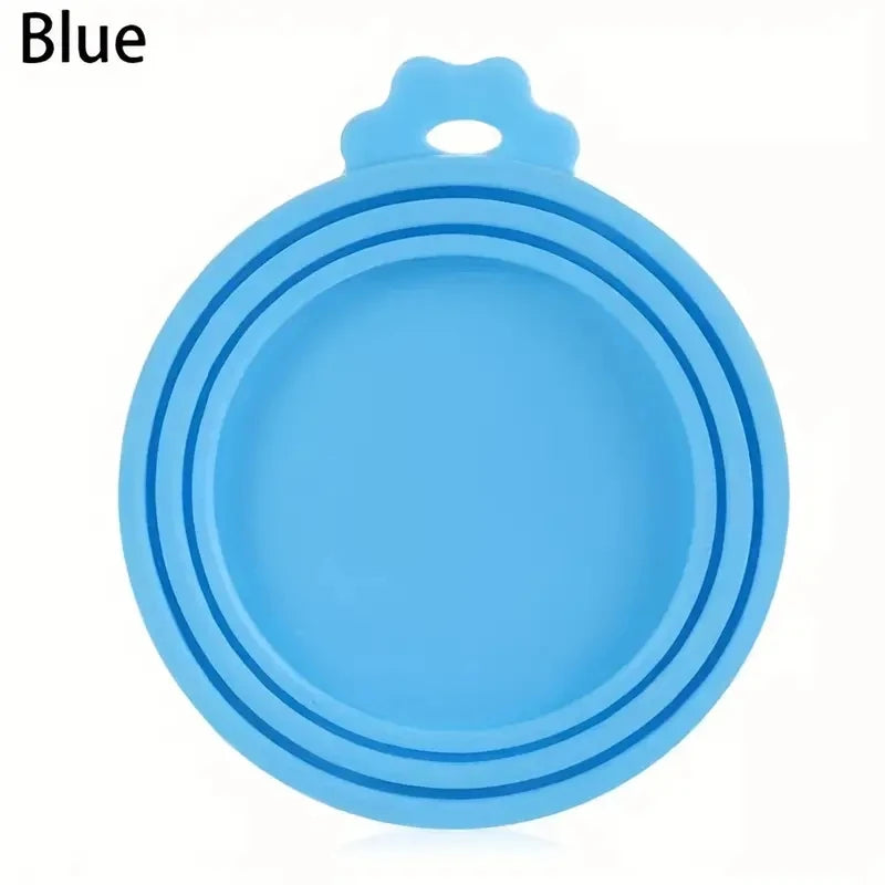 Reusable Silicone Pet Food Can Lid Keeps Cans Fresh