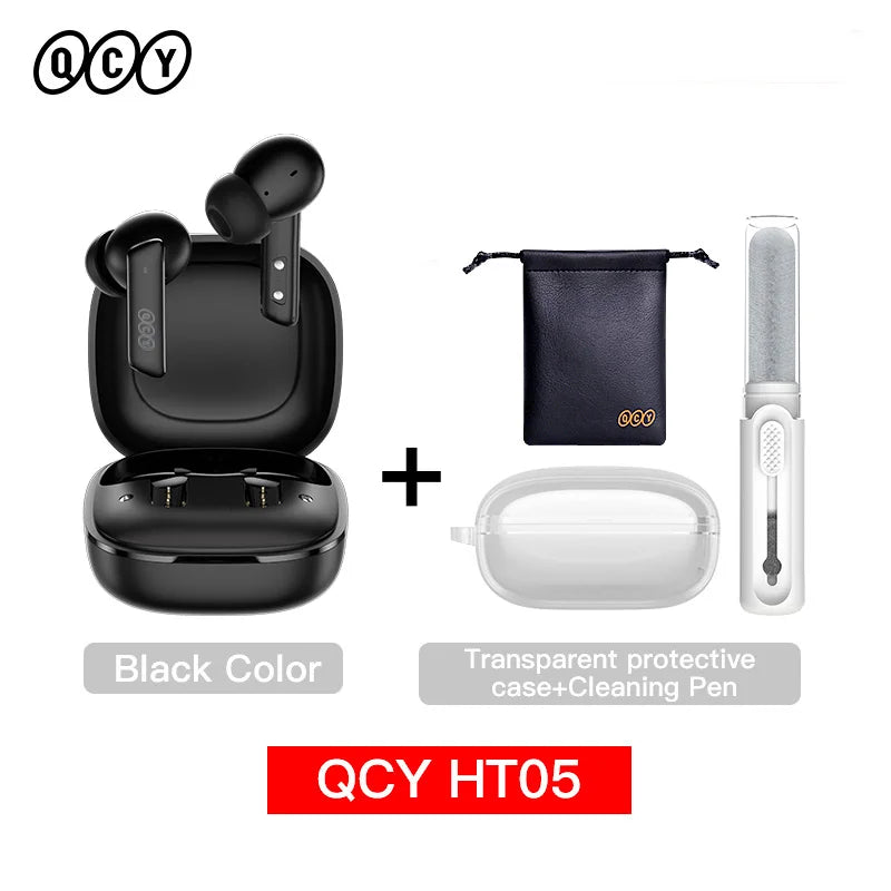 QCY HT05 Active Noise Cancellation Wireless Bluetooth Earbuds