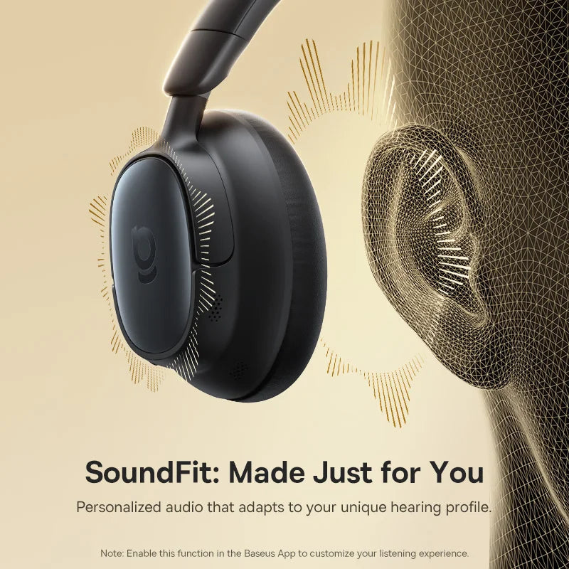 Baseus Bowie Headphones 48dB Adaptive Noise Cancelling