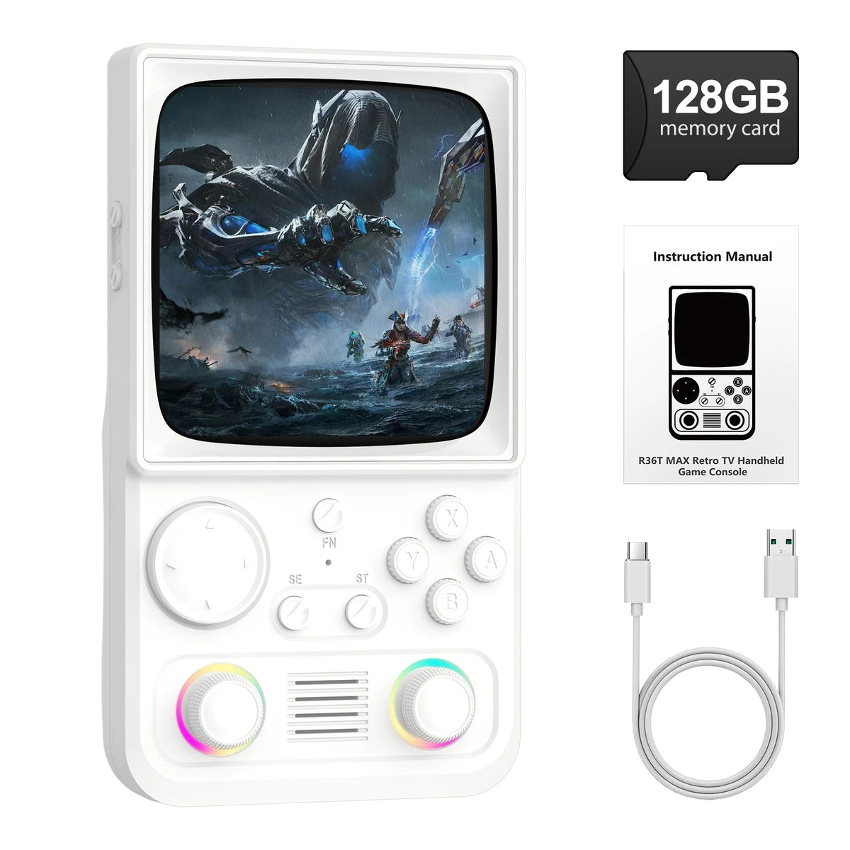 AISLPC RG40 Max Handheld Game Console Portable Gaming System