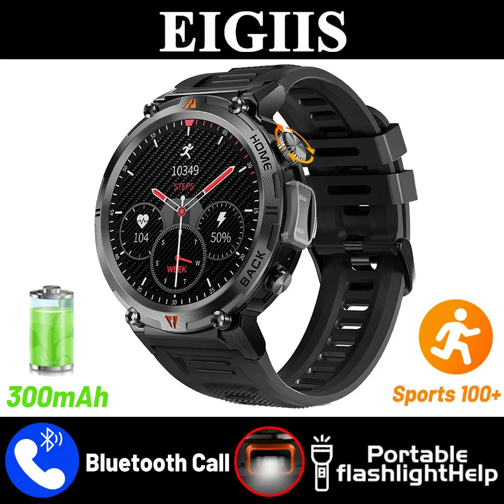 Eigiis 2025 Ke3 Bluetooth Calling Smartwatch Men