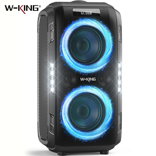 W-King 250W Peak Bluetooth Speaker Portable Wireless Party Bass Audio
