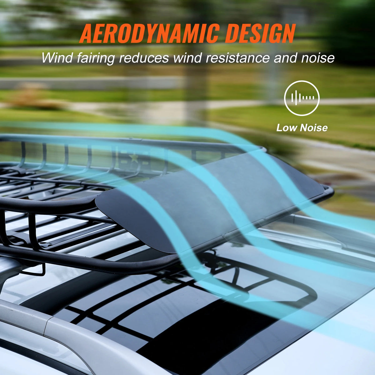 SucceBuy Heavy Duty Roof Rack Cargo Basket For Cars