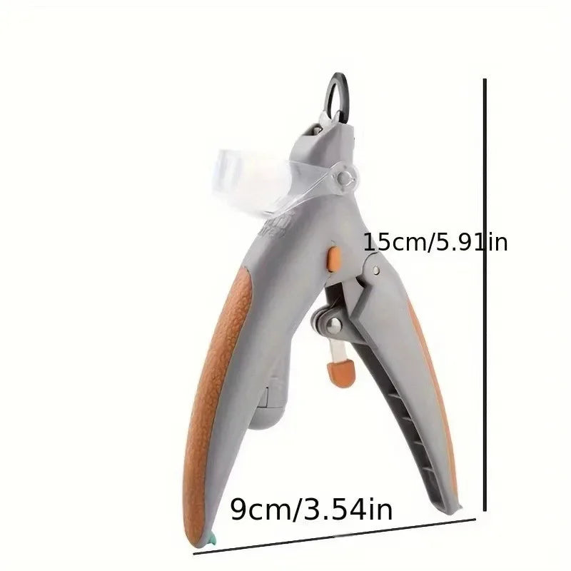 Professional Pet Metal Nail Clipper With Led Light