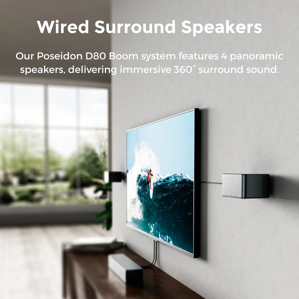 Ultimea 500W 7.1 Dolby Atmos Home Theater Soundbar Wireless Subwoofer