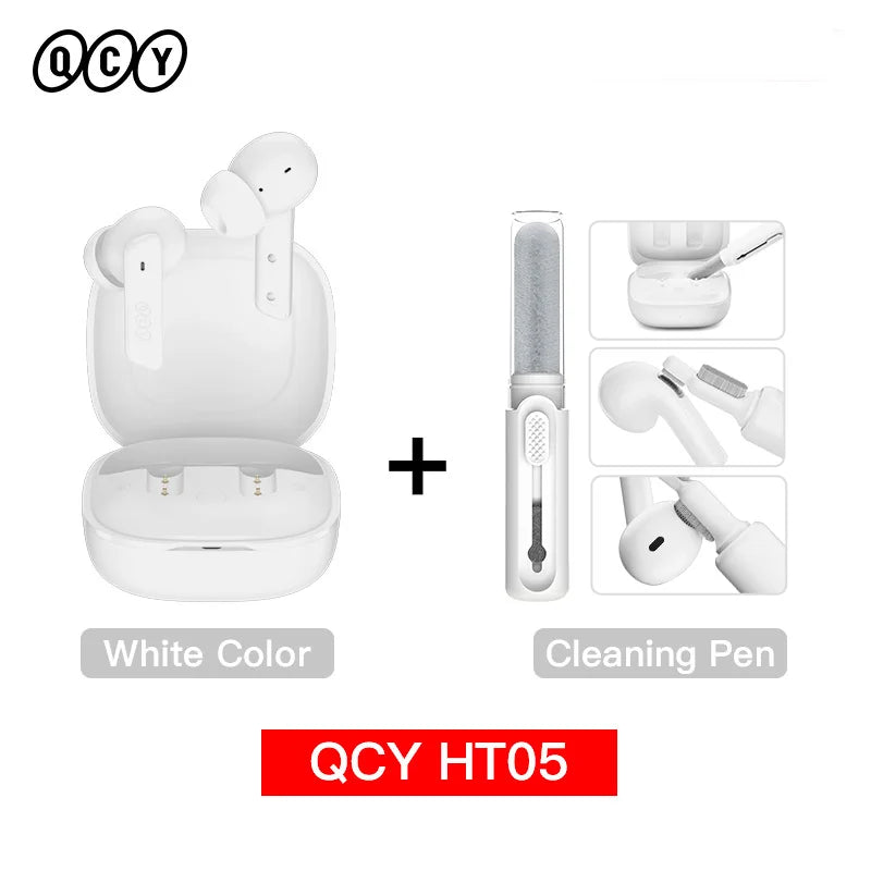 QCY HT05 Active Noise Cancellation Wireless Bluetooth Earbuds