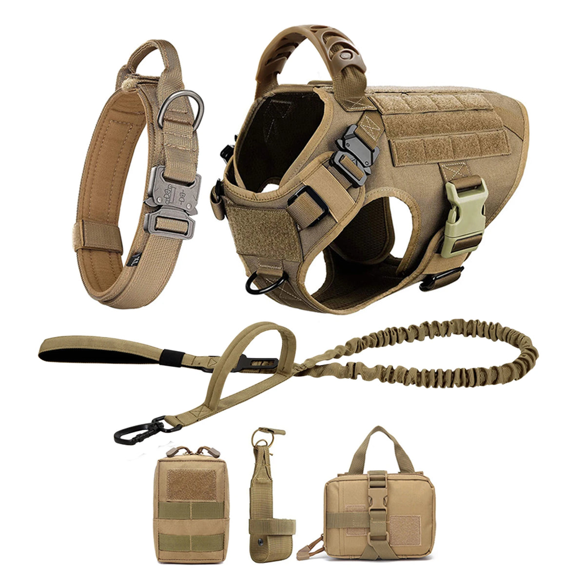 Large Dog Harness And Leash Set Training Vest