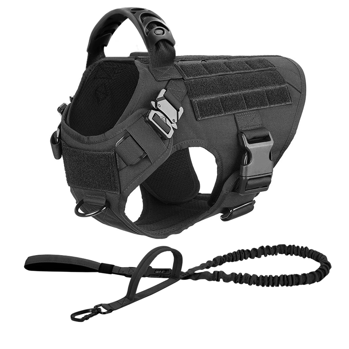 Large Dog Harness And Leash Set Training Vest