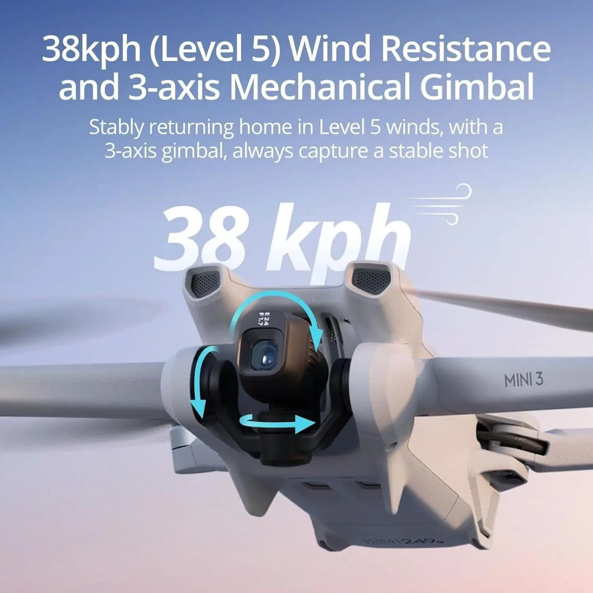 DJI Mini 3 Drone With 4K Camera For Aerial Photography