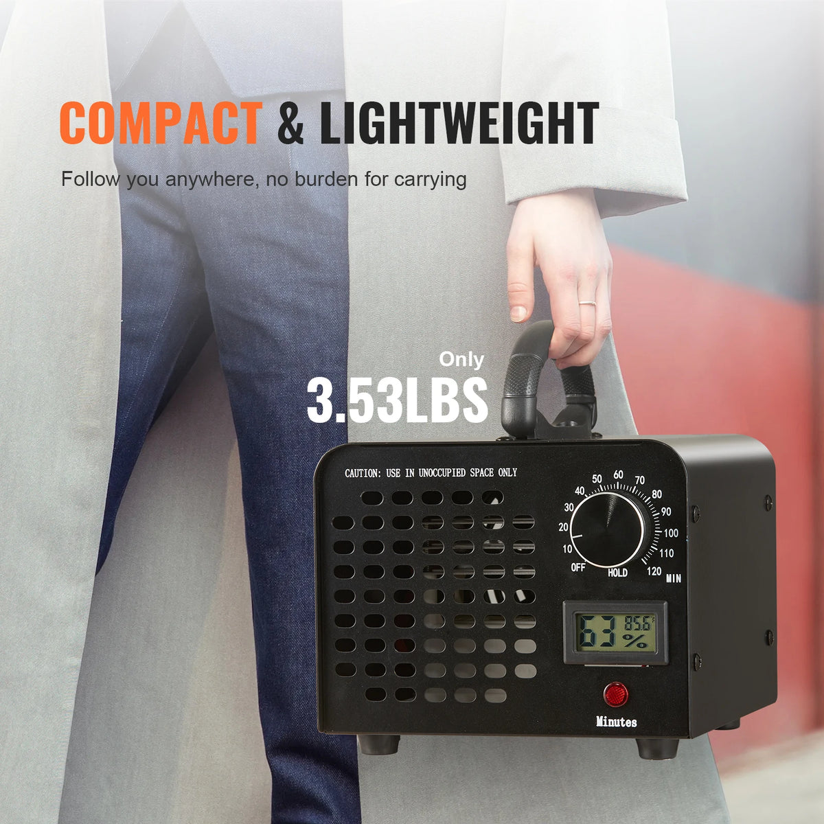 High Capacity Commercial Ozone Generator Odor Removal Machine