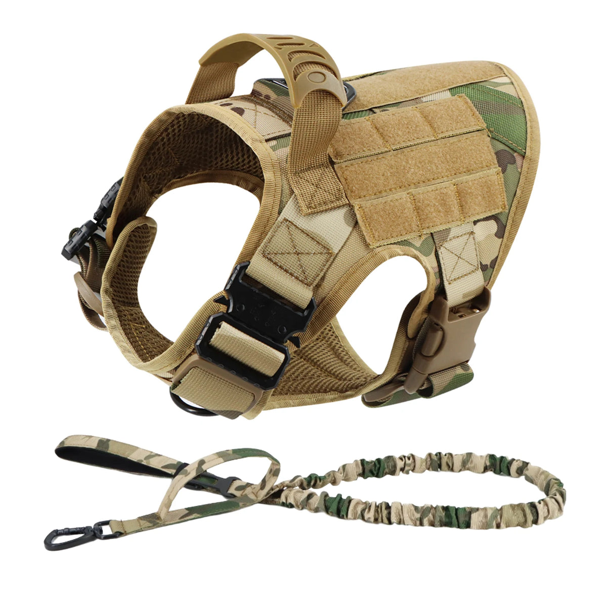 Large Dog Harness And Leash Set Training Vest