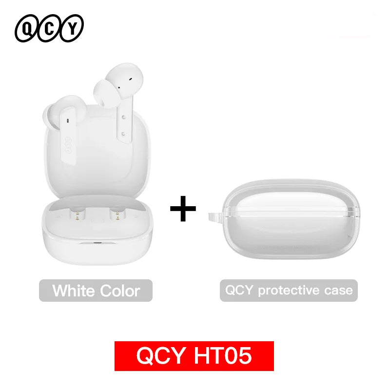 QCY HT05 Active Noise Cancellation Wireless Bluetooth Earbuds